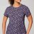 navy blue luminous wallfloral