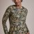 deep olive ornate jacobean