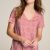 pale lilac gentle medallion