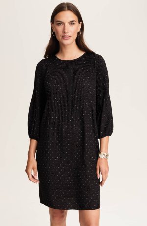 Wearever Sunburst-Pleated Dress