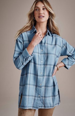 Cozy Plaid Tunic