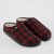 red plaid