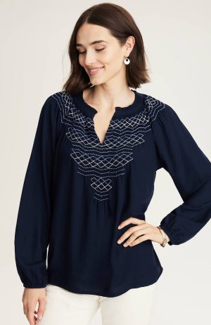 Hand-Smocked Top