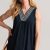 navy blue/white
