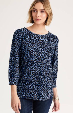 Ponte Knit Blouse