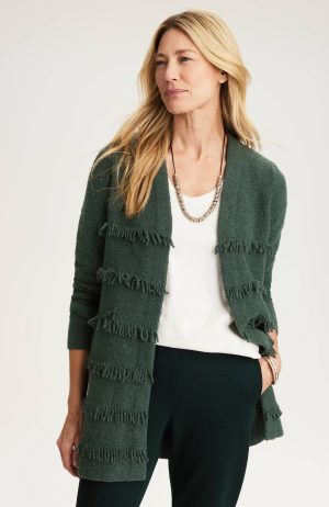 Fringed Cardi