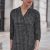 black textured tweed