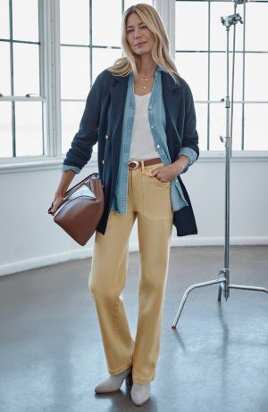 High-Rise Wide-Leg Jeans