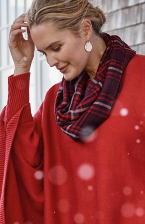 Plaid Infinity Scarf