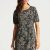 navy blue paisley floral