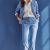 blue dahlia/white