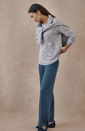 Pure Jill Marled Pullover Sweater