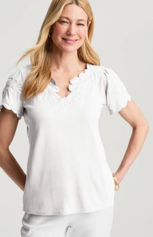 Embroidered Top