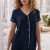 navy blue/cream