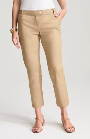 Chino Slim-Leg Crops