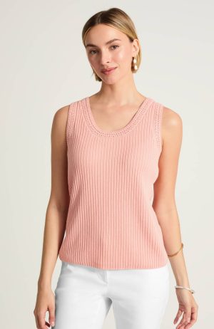 Pointelle Sweater Tank