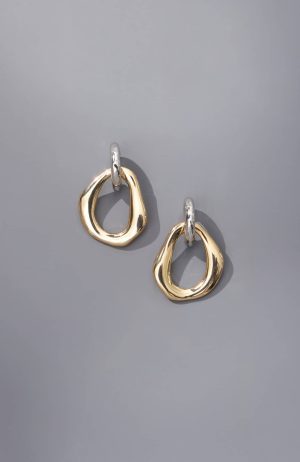 Modern Metals Mixed Earrings