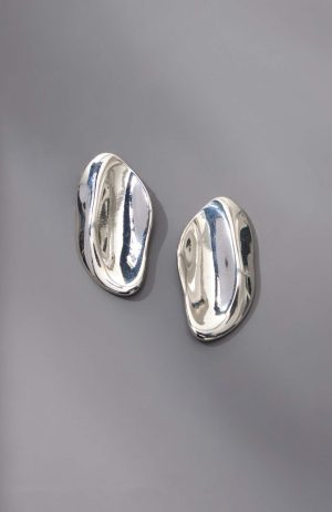 Sculptural Metal Earrings