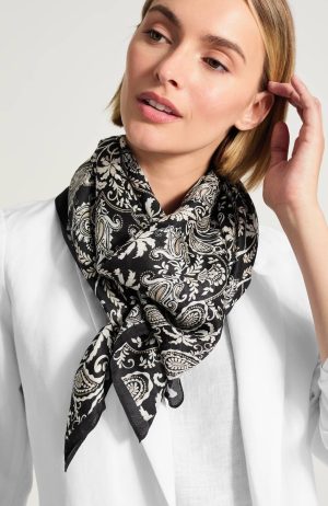 Summer Silk Square Scarf