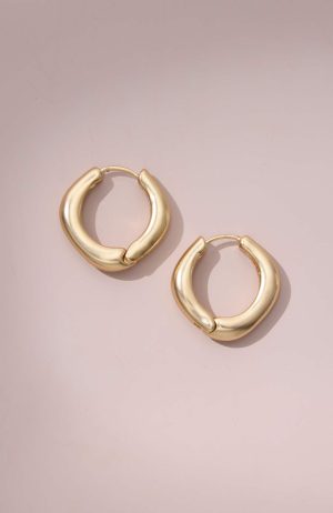 Modern Metals Hoop Earrings