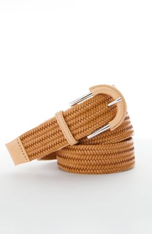 Braided Leather Belt