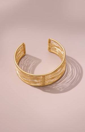 Sculpted-Wire Bangle