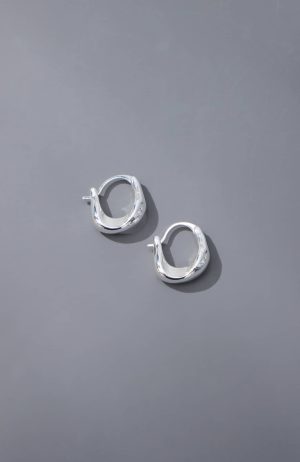 Demi-Fine Contoured Hoops