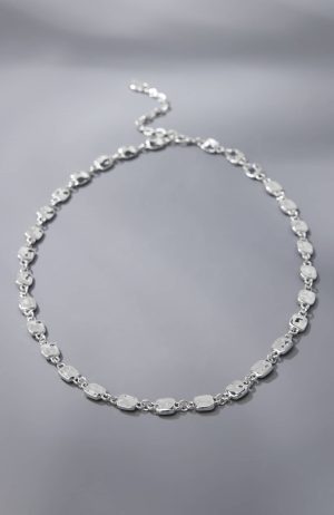 Geometric Chain Necklace