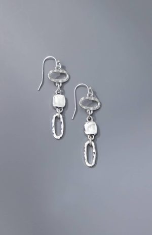 Geometric Chain Earrings