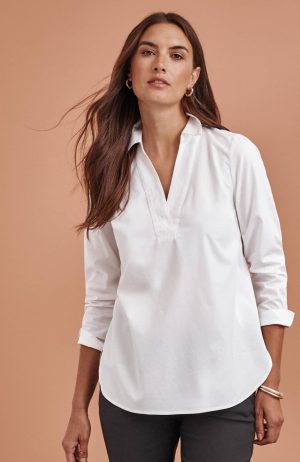 Trapunto-Stitched Tunic